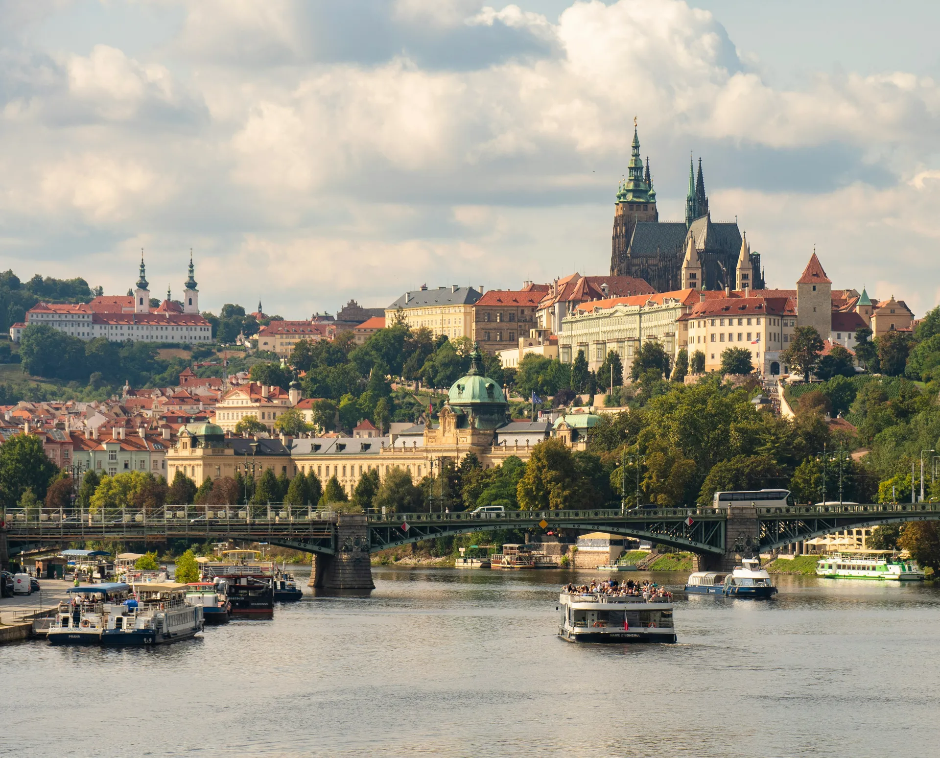 Prague skyline